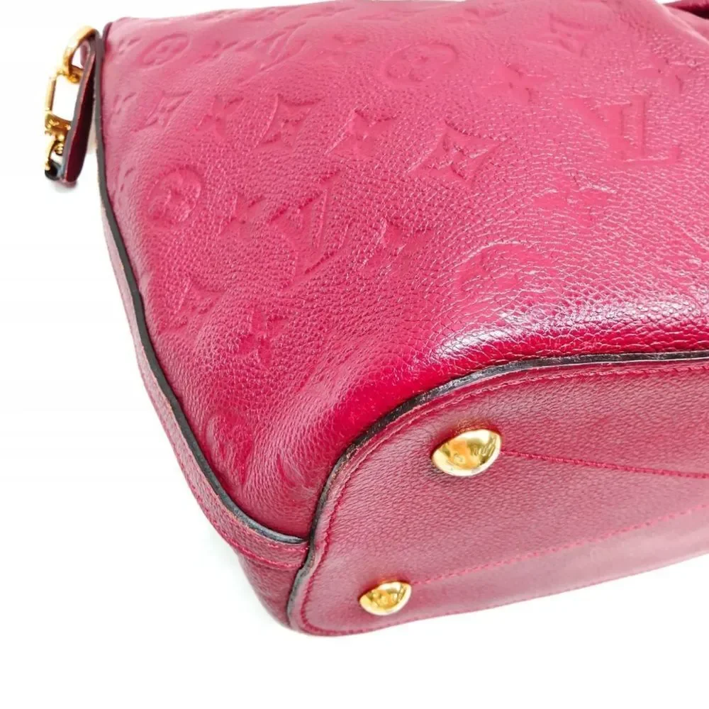 Auth Louis Vuitton LV Shoulder Bag M50638  MAZARINE PM Red Monogram Empreinte